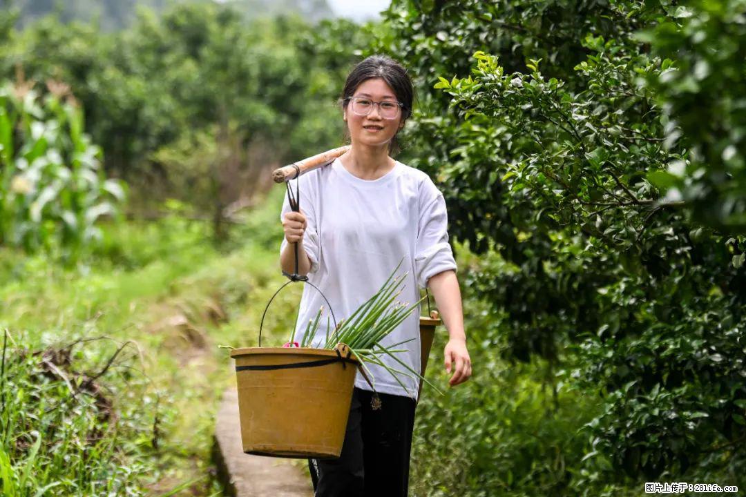 全网追的“扁担女孩”,找了一份暑假工,时薪12元 - 开封生活资讯 - 开封28生活网 kaifeng.28life.com
